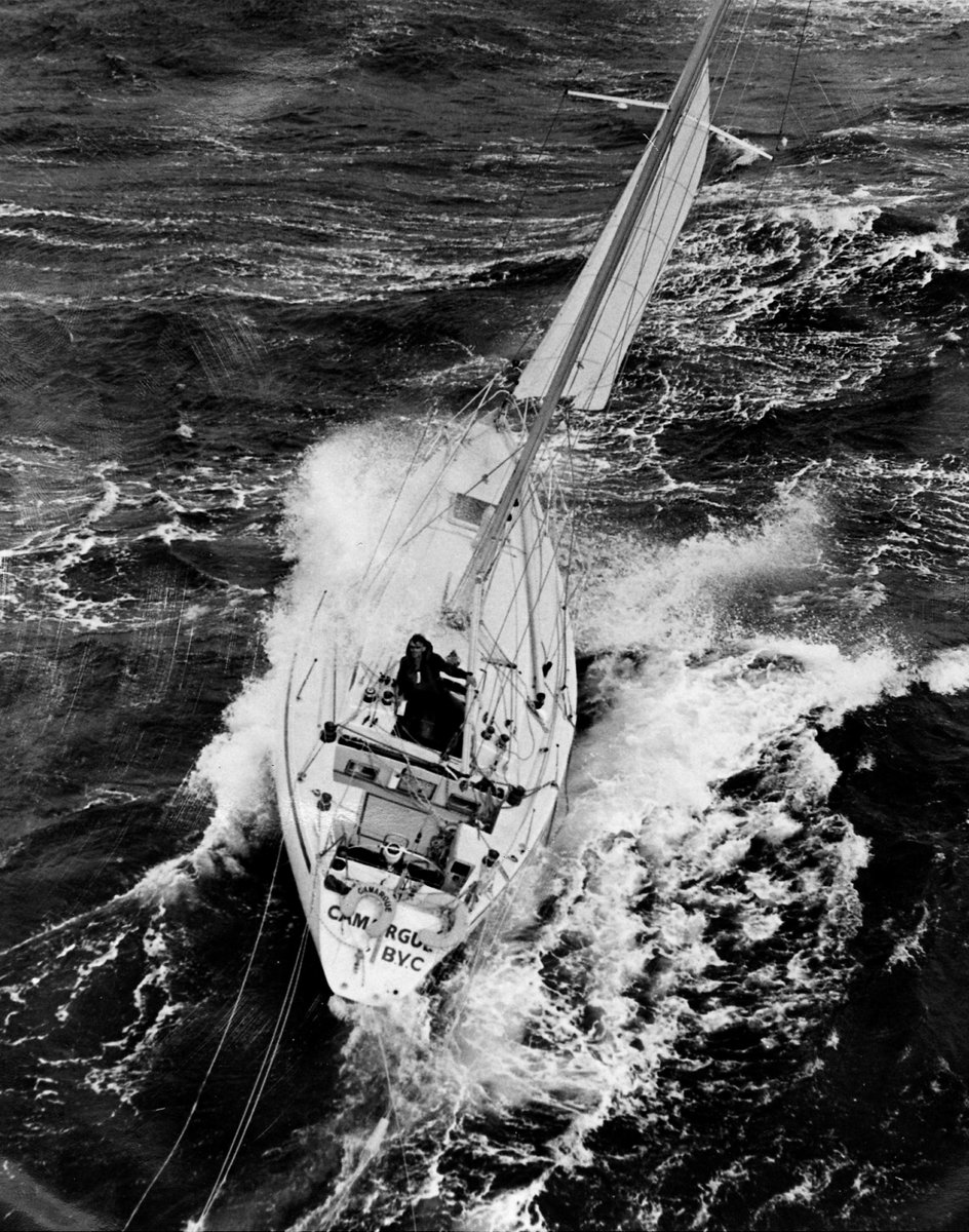 yachtingmonthly's tweet image. Today marks the 40th anniversary of the #Fastnet Race disaster. In a special report, Nic Compton examines how the UK's worst sailing disaster changed the way yachts are designed - only in the #August issue of @yachtingmonthly - out now #Fastnet #yachtdesign #sailing #yacht