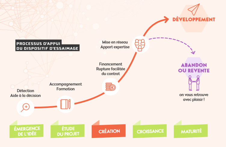 Diese_asso's tweet photo. 📈Découvrez le processus d'appui du dispositif d'essaimage dans notre guide en téléchargement gratuit: https://t.co/1fB9hjao4t https://t.co/oIQCyYXqQ4