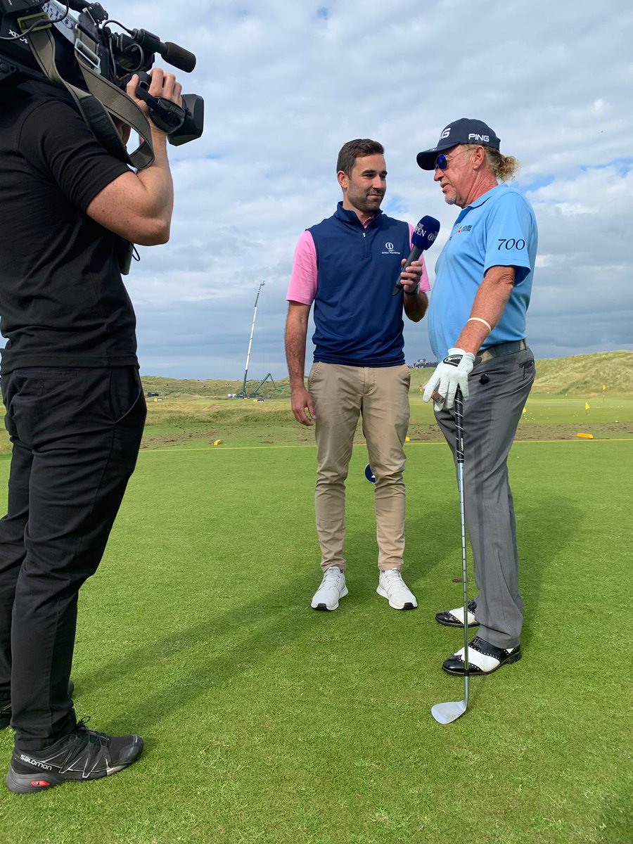 c3i_group's tweet photo. Our #socialmedia #productionteam met up with @majimenez1964 at the 148th @TheOpen to discuss his chances of picking up the #claretjug - follow @theopen for more of #c3igroup production. #contentcreation #StreamingMedia #VideoProduction #DigitalMarketing https://t.co/FCactovSeR
