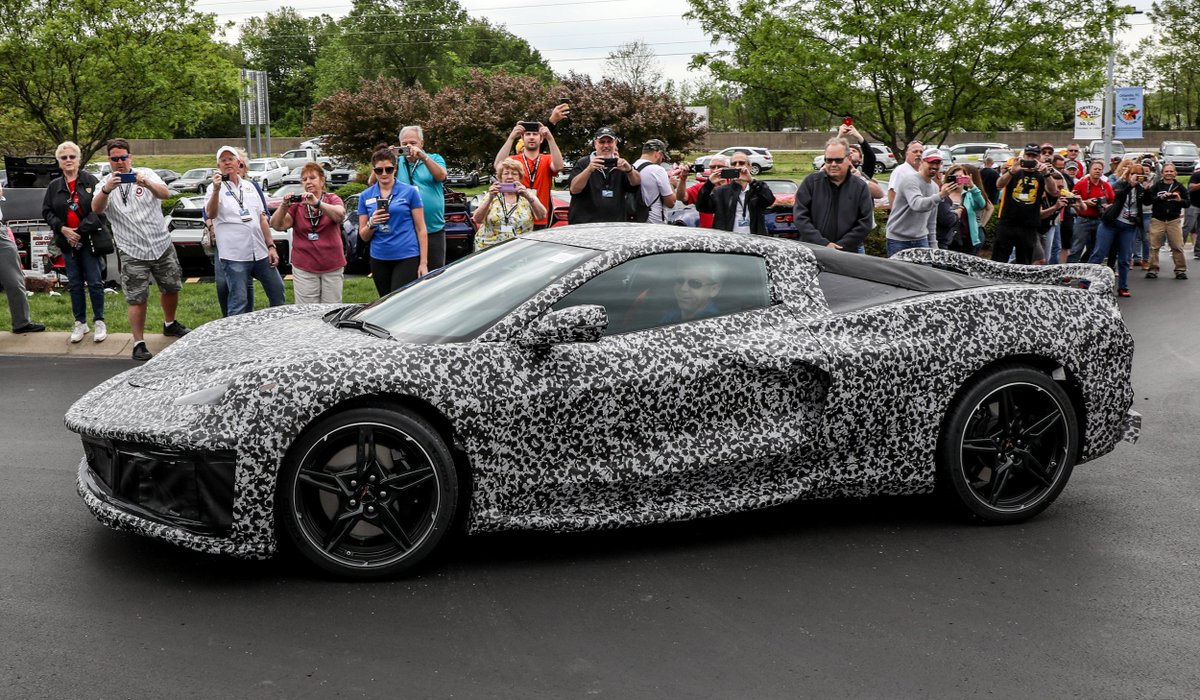 Everything we know about the 2020 C8 Chevy Corvette, officially named 'Stingray': bit.ly/2JVGUs3