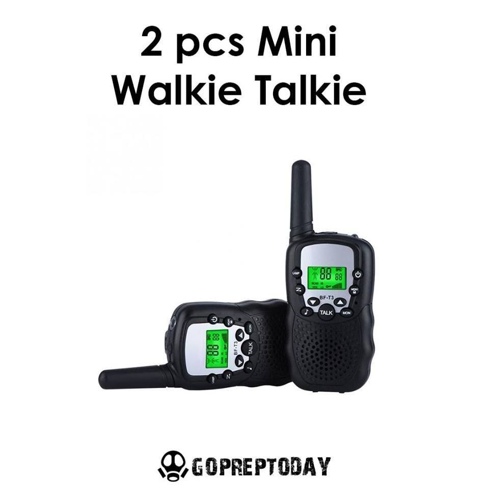 prep_today's tweet photo. 🔥2 pcs Mini Walkie Talkie 
🔥Retevis UHF 462-467MHz 
🔥LCD Screen Handle 
🔥Two Way Radio Station 
🔥Transceiver Communicator 22 Channels
🔥Link Available in our bio.
.
.
.
.
.
.
.
.
.
.
.
.
.
#WalkieTalkie #bushcraftcommunity #wildernessliving #southwestsurvival #firecooking https://t.co/9GLq5KlRjp