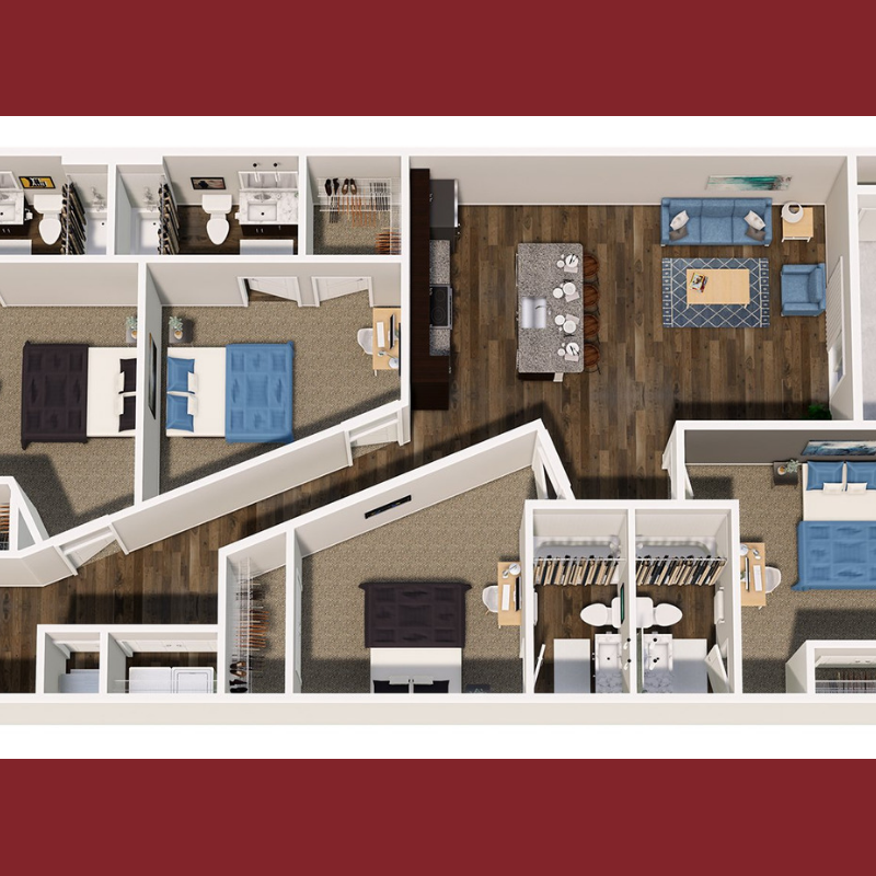 VueOnWalnut's tweet photo. Do you plan on living with friends this new semester? Come visit Vue on Walnut! We're certain you'll find a space that fits your lifestyle and living situation. https://t.co/J4jRTUiPIX