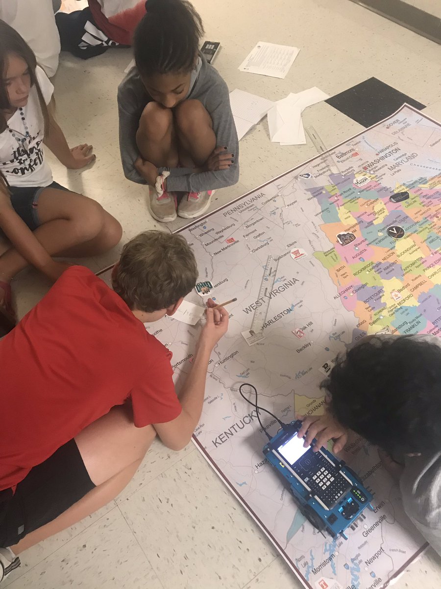 drloach4's tweet image. CCPS Math AcCelebrate students learning to code using TI-Nspire calculators &amp;amp; Rovers while completing a Math in Motion college tour challenge. #mathaccelebrate #oneccps @VictoriaLayman @klgmsdirector @Tinkhani @CCPS_MathK5 @drjbg3 @ThomasTaylorEdD