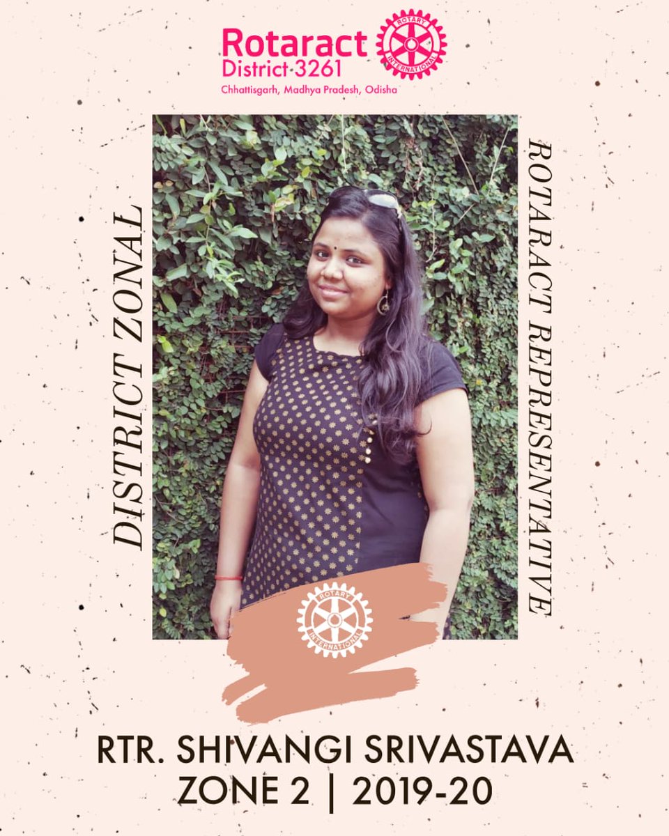 Rotaract_NITRkl's tweet photo. Rotaract club of NITR proudly presents @shivangi94527 as the District Zonal Rotaract Representative for the session 2019-20.
An able leader throughout her life, Rotaract club of NITR is proud of the achievement of our current President. https://t.co/leeH7pjfF4