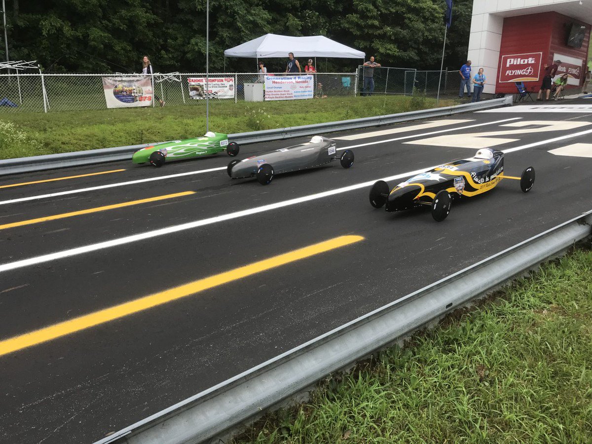 soapboxderbyhq's tweet photo. The weather won’t keep us down! Good luck to everyone in today's Rally Challenge Races and to our All-Star competitors.
#Momentum #SoapBoxDerby #DerbyDowns #Akron #82SBDerby https://t.co/fYQxTQ6Y3c