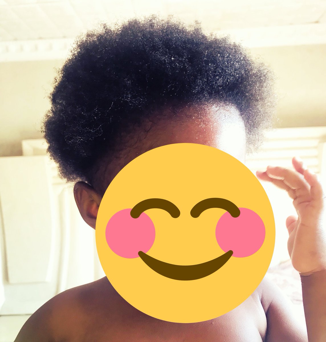 Guys these products have worked wonders for my daughter’s hair. If someone told me she’d have this hair 5 months ago I’d tell them they are lying. Thank you 🙏🏾 <a href="/afrobotanics/">afrobotanics</a> kids. I’ll post the before pictures below. #GirlsTalkZA #mommytalkza