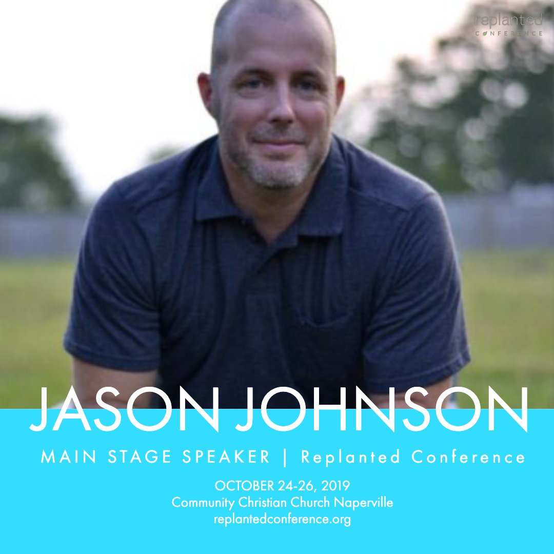 This week's #ReplantedConference Main Stage Featured Speaker is <a href="/_jasonjohnson/">Jason Johnson</a> of @OrphanAlliance. We'll be hearing from him  at #ReplantedConference on October 24-26, 2019 at Community Christian Church Naperville. Learn more and register at replantedconference.org.
