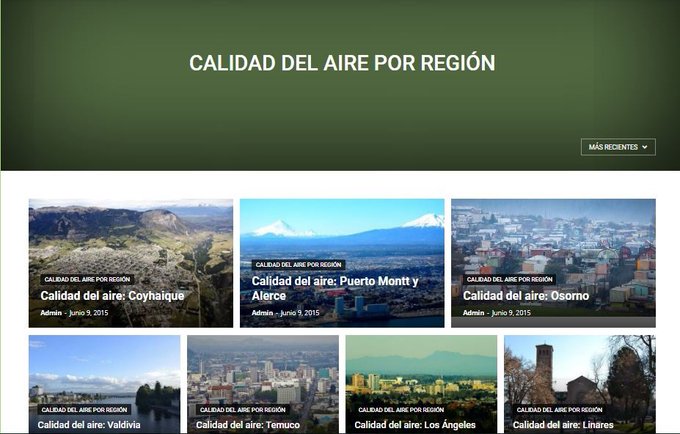 [Actualizado⚠️🌫️] Revisa la calidad del aire de las ciudades del centro-sur del país y las eventuales restricciones por episodios críticos de contaminación bit.ly/2MwU6D0