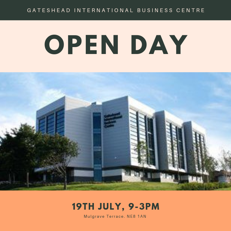 Don't forget it's our open day Friday 19th July between 9-3. Refreshments provided. This is a rare opportunity to view the last available offices!