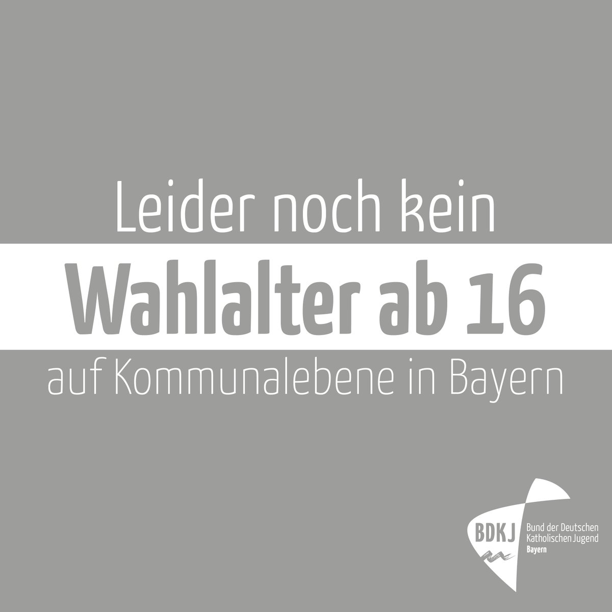 Schade. Im Bayerischen Landtag gab es heute keine Mehrheit für die Gesetzesinitiativen zur Wahlalterabsenkung. 
Pressemitteilung: bit.ly/30zY5WD
#wahlalter16 #jetztistdiezeit
 <a href="/csu_lt/">CSU-Landtagsfraktion</a> <a href="/fwlandtag/">FREIE WÄHLER Landtagsfraktion</a> <a href="/GrueneLandtagBY/">GrüneFraktionBayern</a> @BayernSPD_Lndtg <a href="/fdpltby/">FDP-Fraktion Bayern</a>