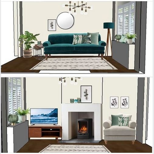 We love this little cozy scandi number for our Client, light airy, a little scandi and very cozy...i think we nailed it as she loves it! Happy days 🤩 #happyclient #interiordesign #interiordecor #interiorstorquay #interiordecorating #interiordecorating #conceptdesign #design