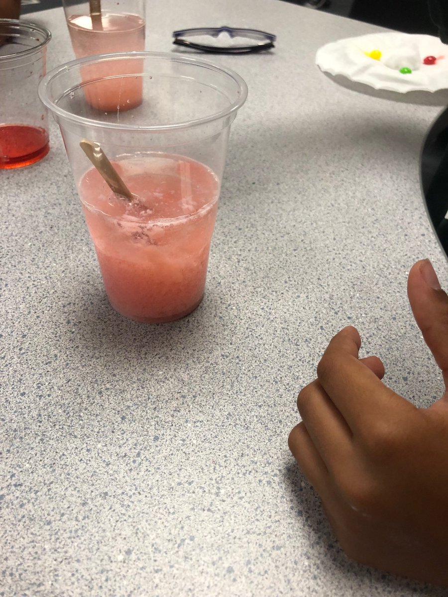 Solid in liquid experiment @campsail2019