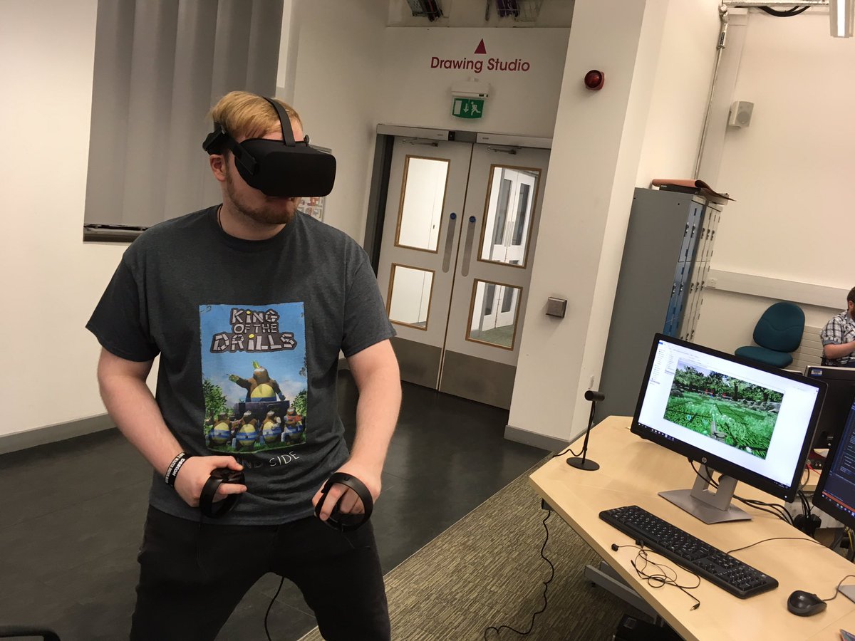 KingoftheDrills's tweet image. The man behind the tweets and the tank. Chris was hired to program, and has almost done so! #DARE2019 #SummerOfGames #DareAcademy