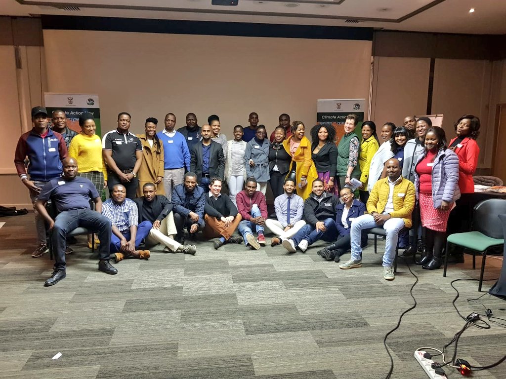 environmentza's tweet photo. In wrapping up the #ClimateChangeSeminar, participants from the different science centers around the country were encouraged to continue to spread awareness on #climatechange & #ClimateAction to the youth to ensure a cleaner #My2050 climate future https://t.co/LNdjSGtqSp