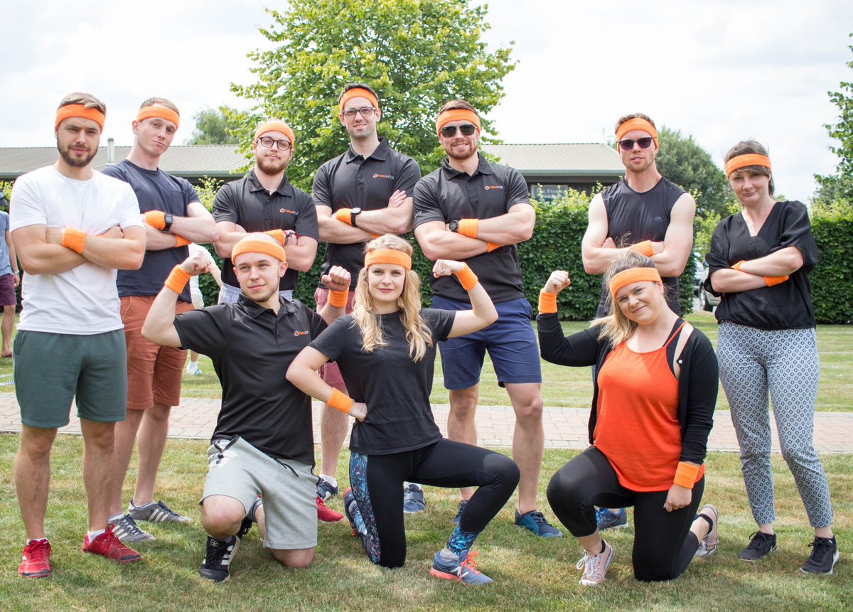 NewOrbitLtd's tweet photo. @Jennings_ Tenant's Sports Day 2019 - we had an absolute blast! Serious pre-game faces, winners celebrations and the amazing 3D printed winners trophy from @E3DOnline https://t.co/JQGbS9kr7g
