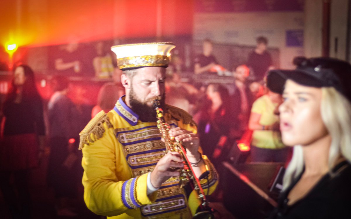 DebsNewbold's tweet photo. Proud Director Klaxon! #PromisedLand: Last Friday night me, @MrWilsonsSecond &amp; a crack team transformed the underground loading bay of Tesco's in Durham into an immersive-theatre-rave. Folks, it went OFF. Brainchild of @thisissonya &amp; @mu_mech, I was SO proud to direct this show! https://t.co/FFfOxBONcg