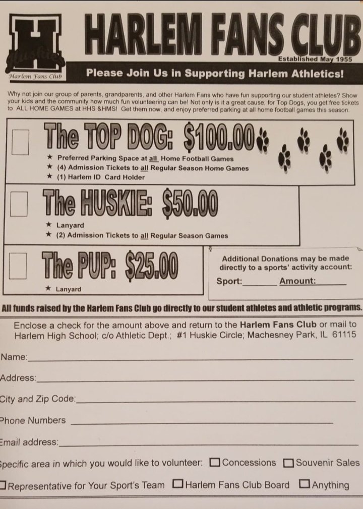 HarlemFansClub1's tweet photo. Come see us at registration today and tomorrow to sign up for a membership and learn more about us! https://t.co/bljU4lgWE5
