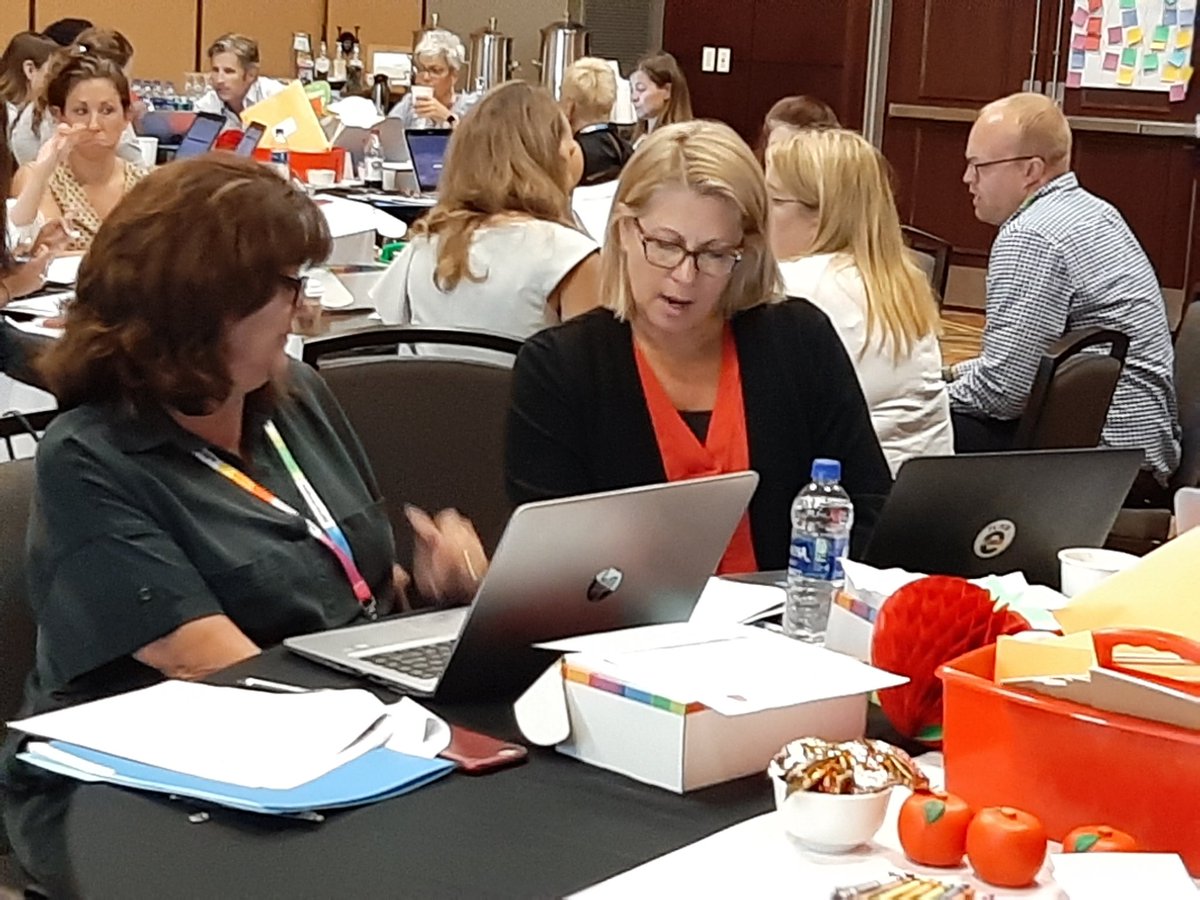 Catcraw31's tweet photo. Deep data conversations happening today!! #educatorfirst #b2sbc19, @edmentum https://t.co/EXXqFHuAgV