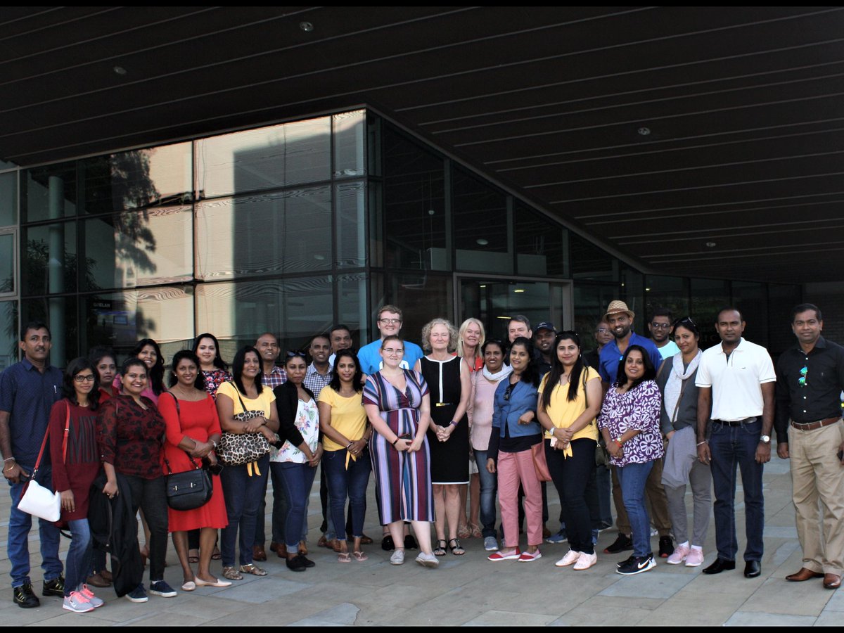 Jocardiffmet1's tweet photo. Thank you @icbtcampus students for coming to Cardiff for graduation. A pre graduation campus tour and post graduation hats in the air pic. #cardiffmetgraduation #throwinghats #srilankagraduates https://t.co/x7PREu0jfd