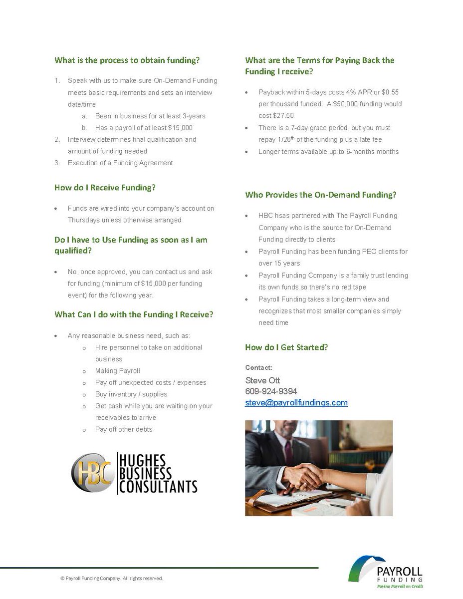 peodoctor's tweet photo. !! EXTRA EXTRA !! Hughes has worked hard to build a solid relationship with our PEO clients. We are proud to announce a new partnership with The Payroll Funding Company who provides short-term funding exclusively to PEO clients. #PEODR #BENEFITS #PAYROLL #WORKCOMP #HR https://t.co/C5c29EJUkK