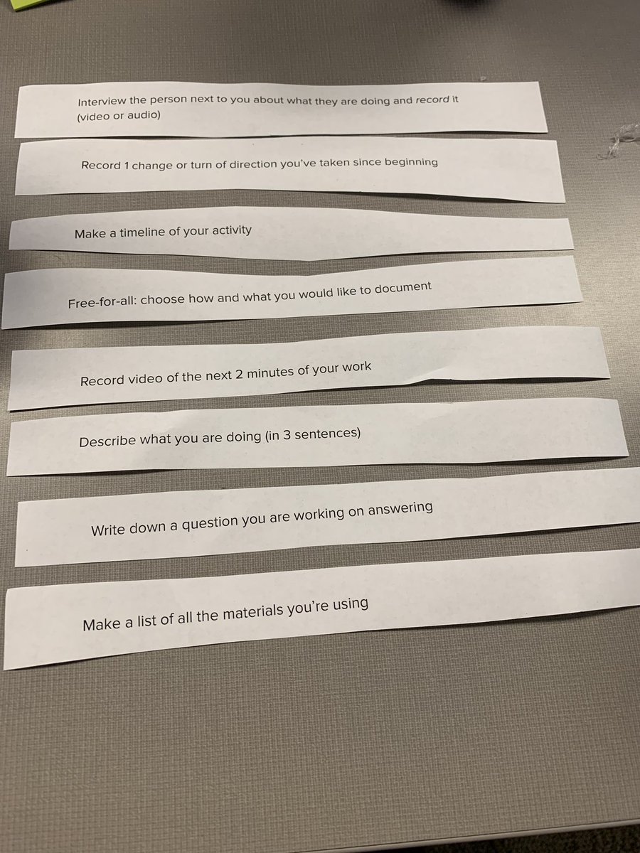 Pause and reflect prompts for students to use throughout design challenges/projects/lessons. @MECbootcamp @infypathfinders