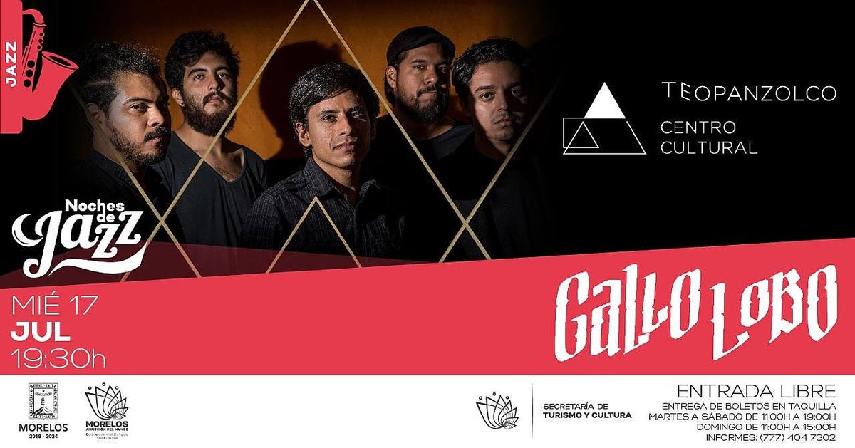 Hoy sonamos en <a href="/CCTeopanzolco/">CCTeopanzolco</a> 7:30 PM!!