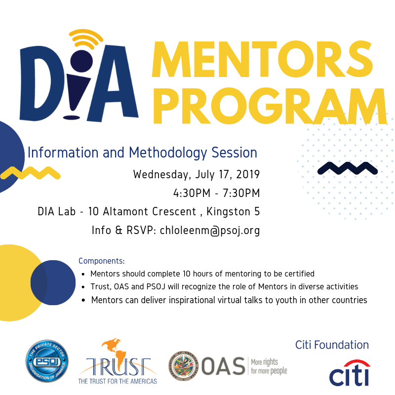 Trust4Americas's tweet photo. 🇯🇲 Aiming to empower a new generation of Jamaican innovators and entrepreneurs, @Trust4Americas and
@thePSOJ will collaborate to create a program that provides mentorship opportunities for participants of the DIA Urban Lab. #DIALab #Pathways2Progress
@Citi FND @OEA_Seguridad https://t.co/BsqcGDO0VS