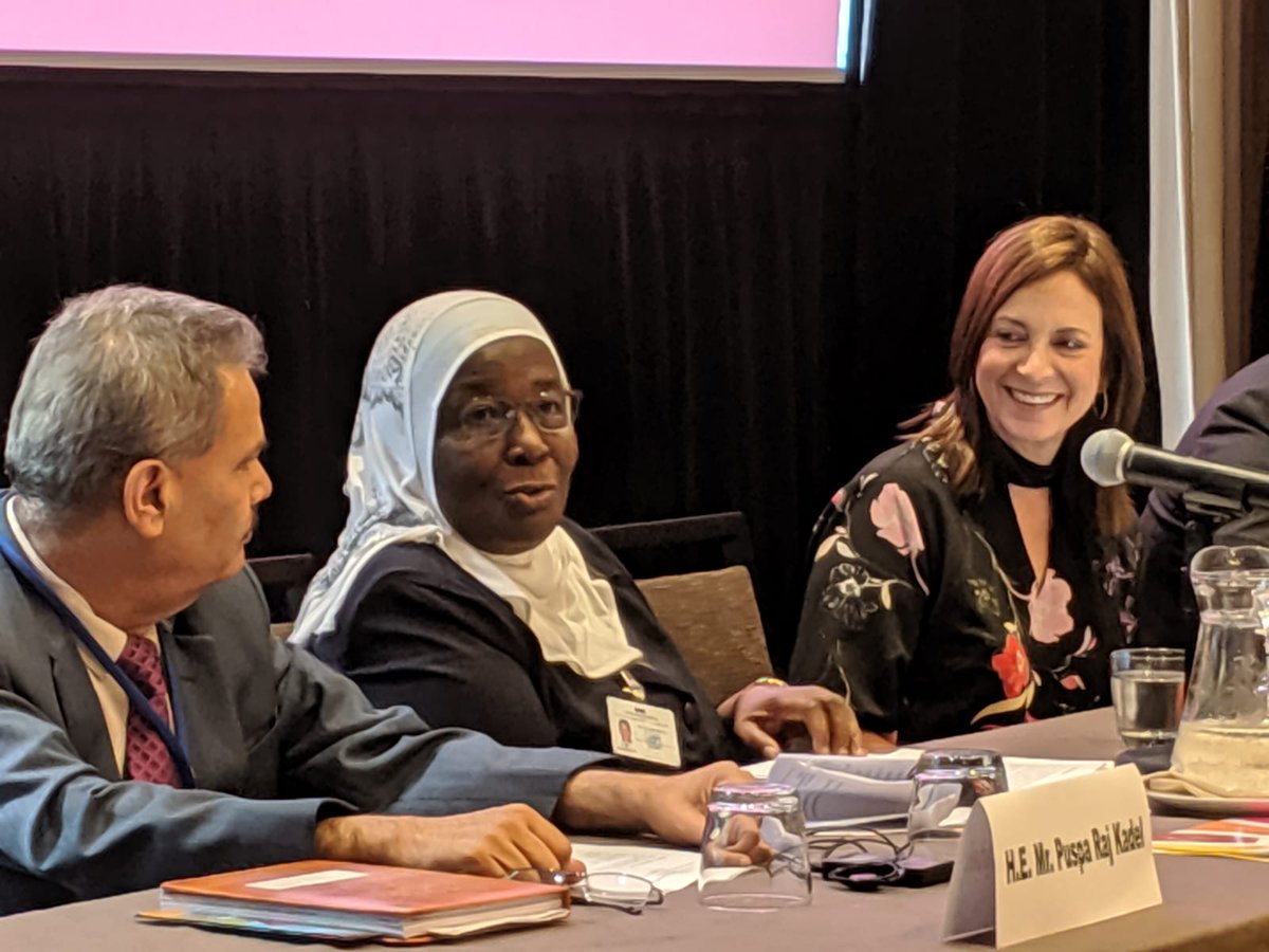 Delta87org's tweet photo. "Economic empowerment of women is key to addressing #ChildLabour."
- H.E. Janat Balunzi Mukwaya (🇺🇬 @UgandaMFA)

#HLPF #Achieve87 https://t.co/DFxaAVbKzf