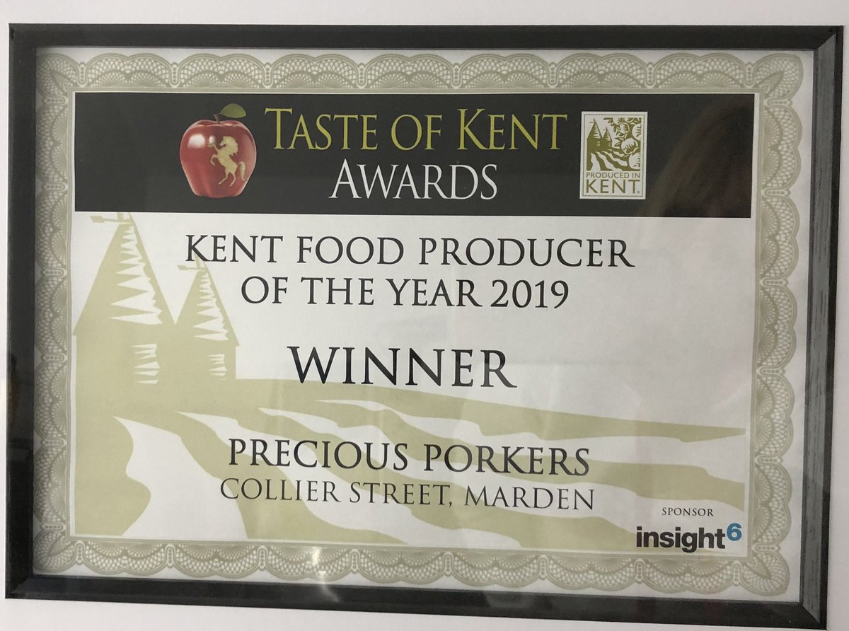 PreciousPorkers's tweet photo. Still amazed that we won this back in February 🥳🐷 #toka #qualitycounts #foodproduceroftheyear https://t.co/fwY7OUldI3