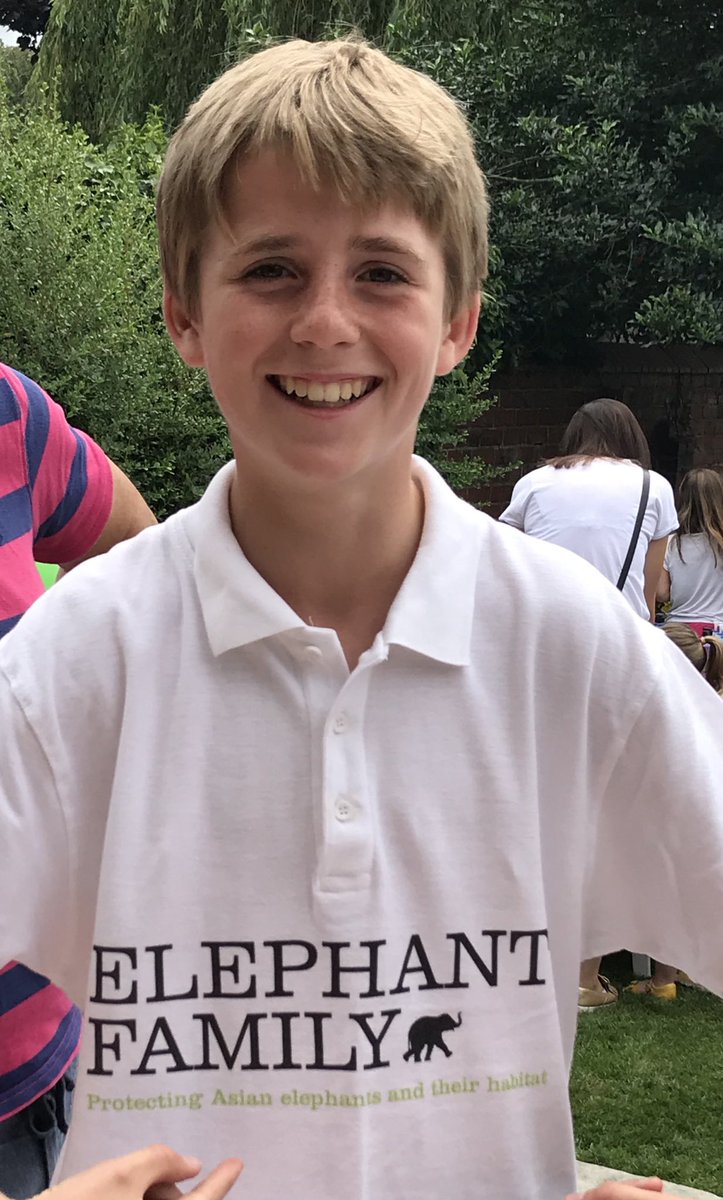 jolyonbrian's tweet photo. Super proud of 11 year old Theo Taylor for hosting Elephant Day 2 for his chosen charity @elephantfamily. Great support from friends and family. BBQ, Book Stall, Raffle, Slime Stand, Cake sale etc, smashed his target and raised over £2600. 🐘🐘🐘 #elephants https://t.co/MA9H5AbtrN