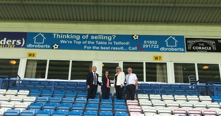 COMMERCIAL: AFC Telford United are delighted to announce <a href="/PropertyCentres/">DB Roberts</a> have become a <a href="/BucksCommercial/">Bucks Commercial</a> Partner for the 2019/20 season. 

telfordunited.com/News.aspx?ID=1…