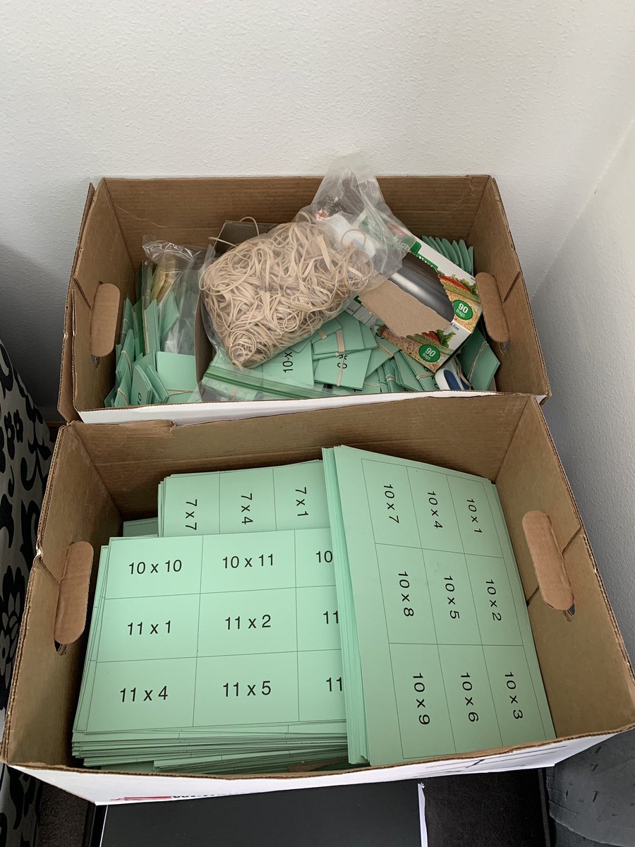 JeffPieros's tweet image. I brought these multiplication flash cards home for the summer to cut up for my 3-5 intervention students.

Now after attending #MathPlus2019 I’m unsure whether to move forward.  I feel like time would be better spent on number sense.  Thoughts?

#MTBoS #iteachmath
