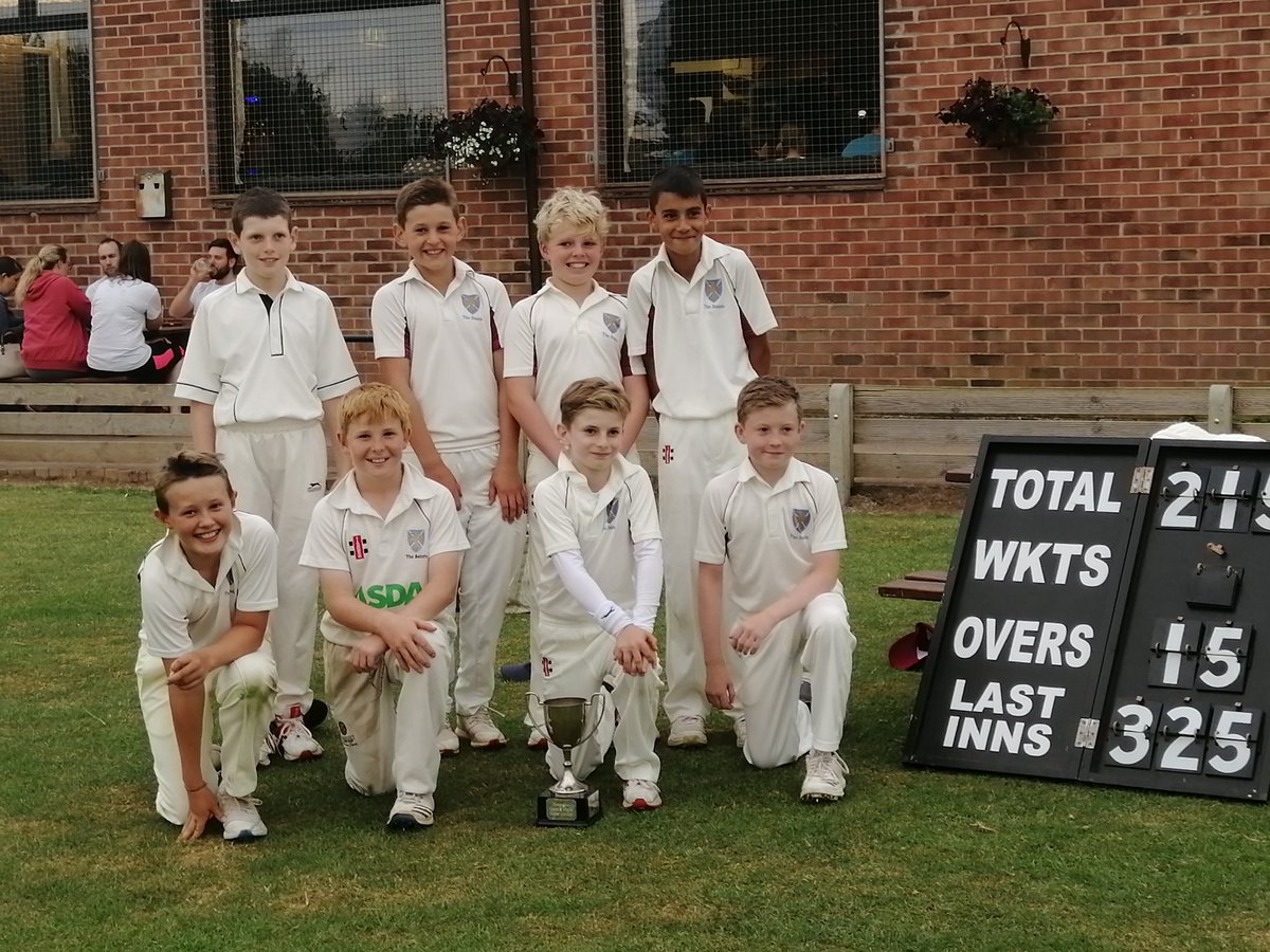 TSA u11's with the Trophy. Congratulations to their inspirational coach Alan Parsons #OWTS