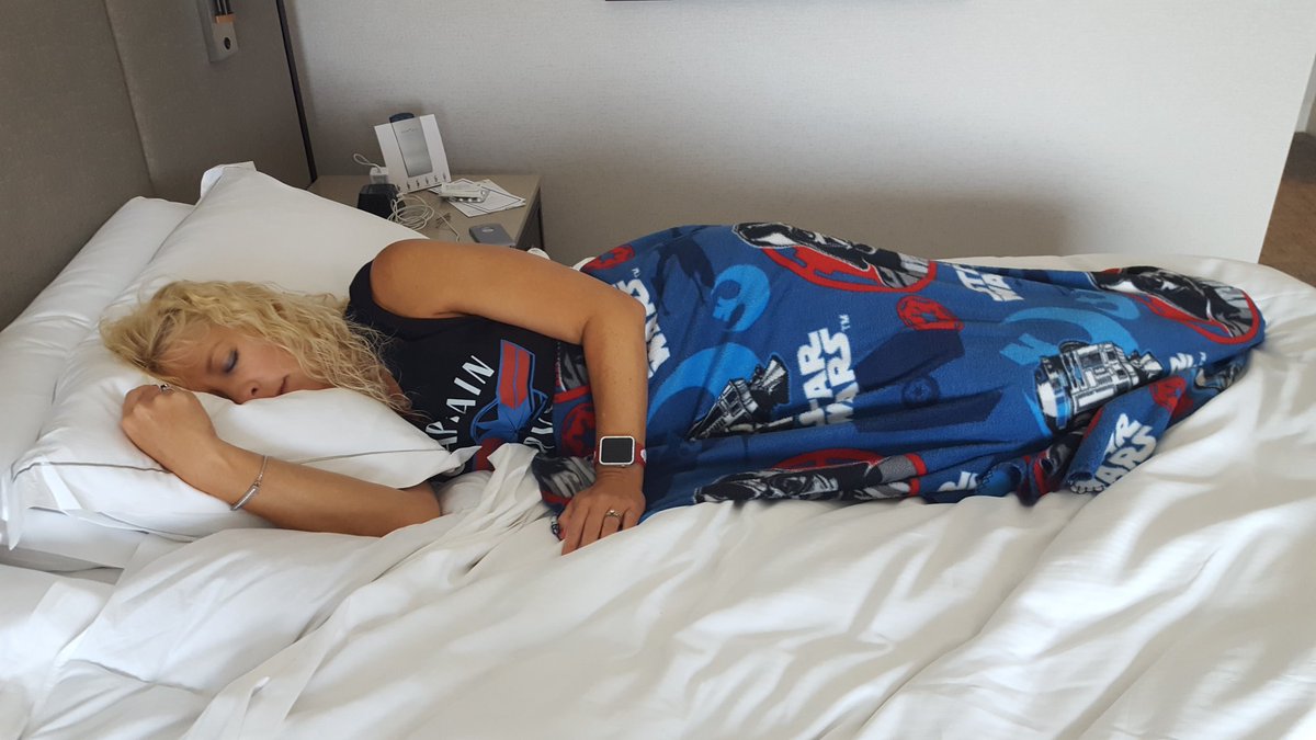 MacMordin's tweet photo. Someone needed a power nap! Truth be told, a migraine has set in! Heading to the pool after this to relax! #MarriedMyBestFriend #BlessedBeyondMeasure #VivaLaNerdolution @amccarver https://t.co/Cz95Aldd04