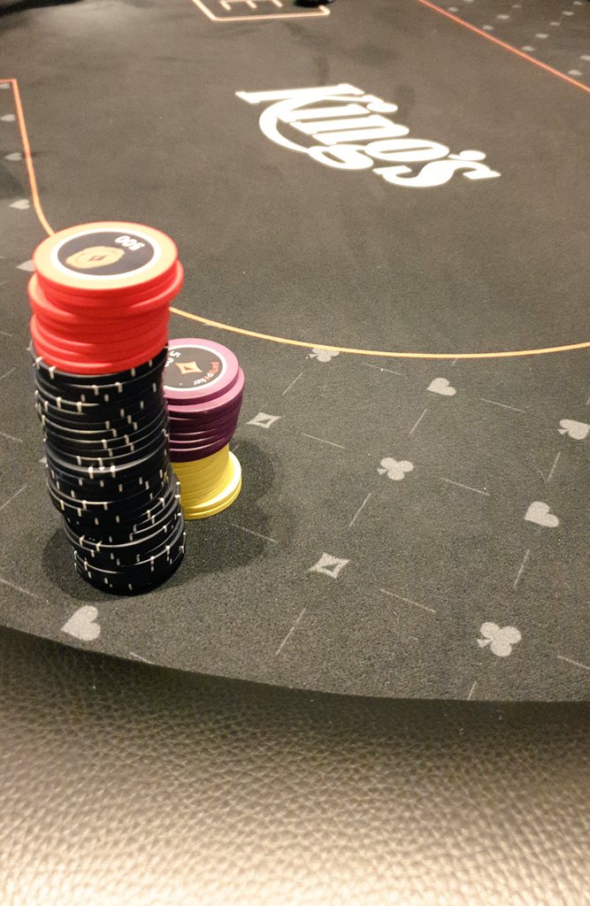 mjbloech's tweet photo. Happy to be back at @PokerroomKings where 9 handed is standard! #BBAnte #9handed #WSOPE https://t.co/sebeNFh7jC