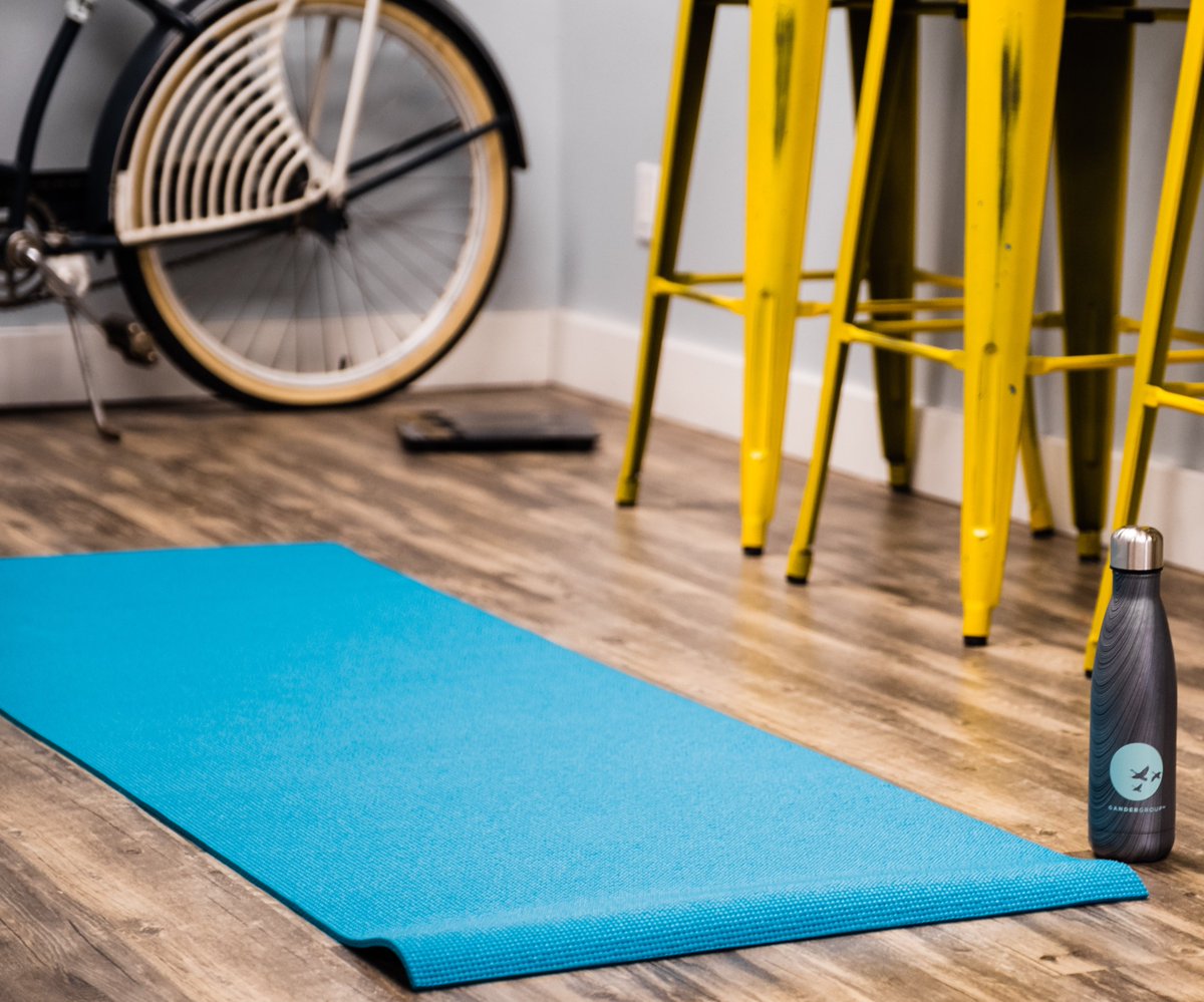 gandergroup16's tweet photo. Yoga keeps us balanced - what makes your work day worth it? https://t.co/h99jRSNS9Z