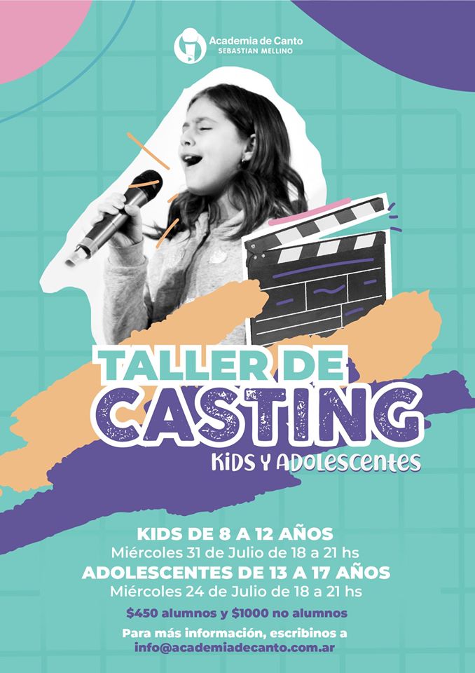 Academiadecanto's tweet photo. Te gustaría ir a un #casting, pero ¿no sabés qué decir, cómo presentarte o #cantar?🤗

En este #taller, te vamos a dar todas las herramientas necesarias para presentarte a un casting frente a cámara!🎭 #VacacionesdeInvierno2019 https://t.co/BvdFwL0oij