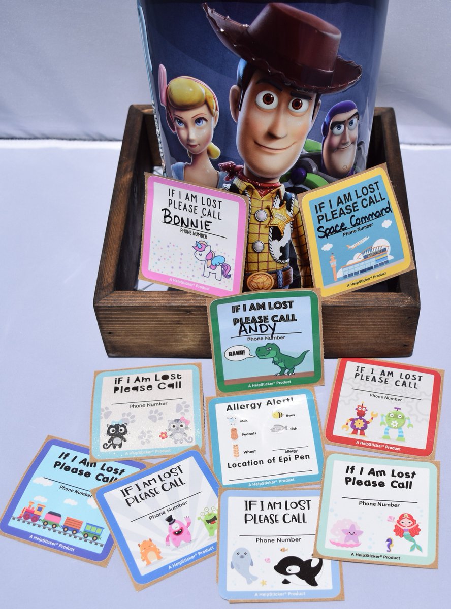 HelpSticker's tweet image. Surprise your kids with #toystory 4 movie tickets. #HelpStickers are a great way to do it amazon.com/helpsticker to order #amazonprime today. - Washer &amp;amp; Dryer Safe - Clean Removal - Water / Sweat Resistant -Repositionable - Limited Reusability @247moms @savvysassymoms