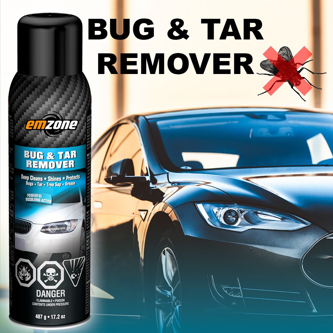 emzoneproducts's tweet photo. Went on a road trip and came back with a front grill and hood full of bugs and road grime? We've got a solution for you! emzone Bug &amp; Tar Remover dissolves and lifts difficult to clean insects, tar, tree sap and grease leaving you with a shiny, smooth surface. .
. https://t.co/LQHmnGSQsA