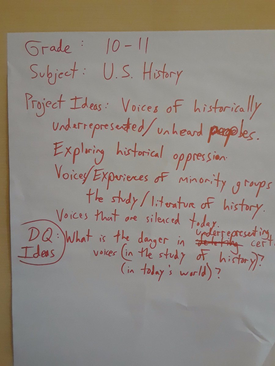 RNicoleGuerrero's tweet image. I was so glad to co-host a session on social justice in the classroom with @thompson_teach ! It's our job to tackle the big issues in class, and here are just a few ways participants came up with which address social justice AND hit standards! #NTAC2019 #Ntnetwork #socialjustice
