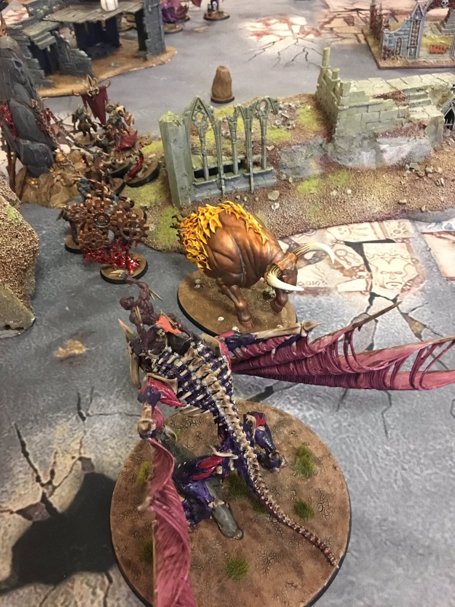 Jabber_AoS's tweet photo. Wildfire Taurus doing its thing #Warherd https://t.co/HFUh6YBT2l