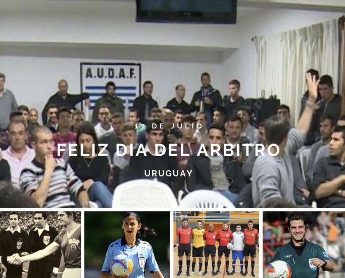 DÍA DEL ÁRBITRO | Feliz día a todos nosotros/as, a los actuales y a los anteriores...solo nosotros/as sabemos lo que conlleva este esfuerzo y esta pasión que es ser ÁRBITRO!💪🏼
#17dejulio #DiaDelArbitro