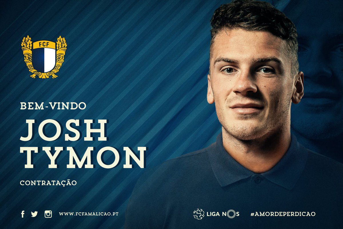FCF1931_Oficial's tweet photo. Josh Tymon é a mais recente cara nova no plantel do FC Famalicão. https://t.co/Bs2XPrJIhX
#amordeperdicao 💪💙 https://t.co/H3RFgvNAOk