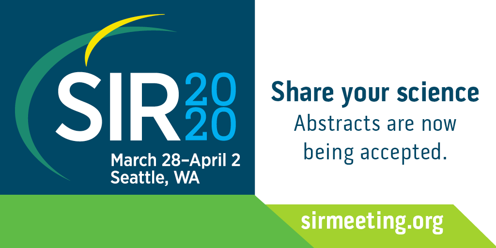SIRspecialists's tweet photo. IR, meet Seattle! Abstract submission is open for #SIR20SEA. Submit your original #IRad research to the world's largest interventional radiology meeting. https://t.co/YWhxDeOMAr https://t.co/igHWsLmhAr