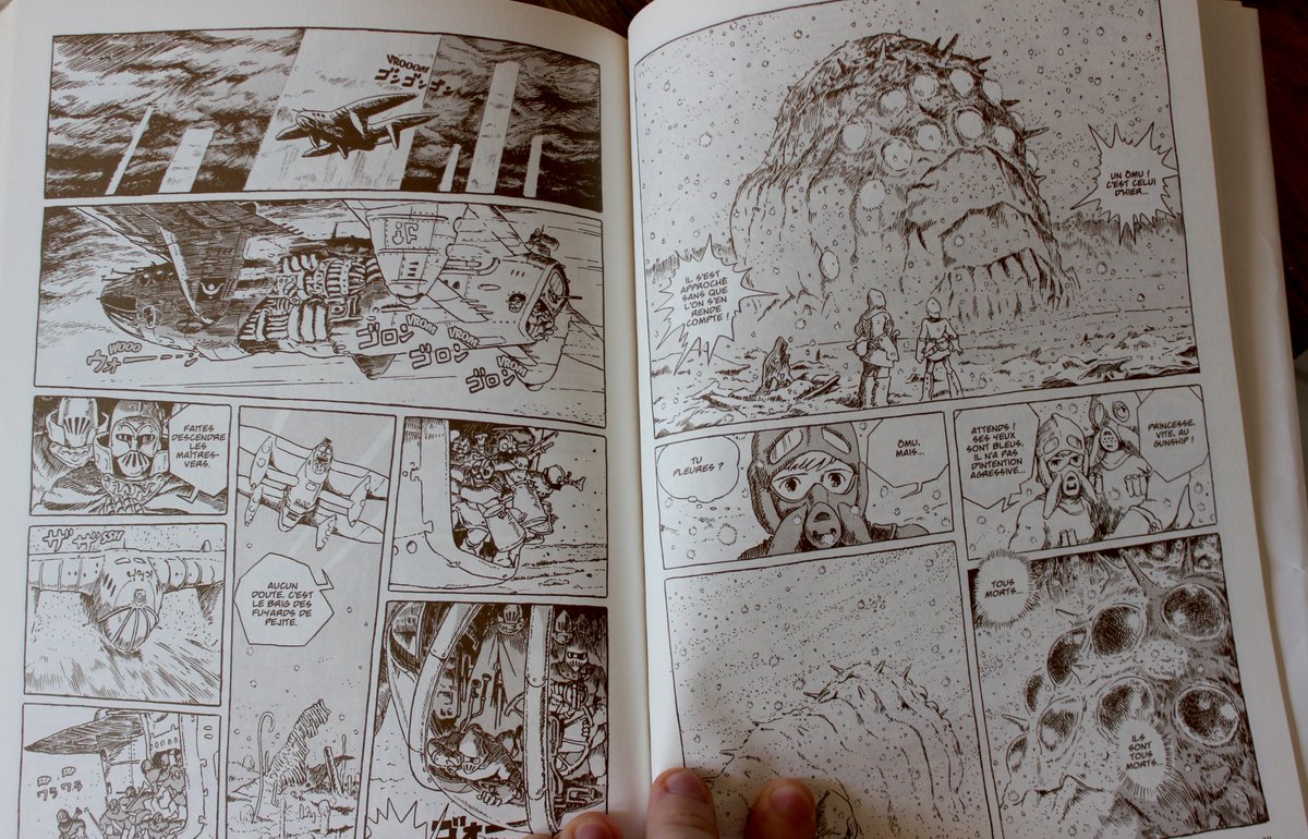 @DaveRapoza the Dragonball original arc, from 1 to 15 ( ends when Raditz dies )
The Nausicaa of the valley of the wind manga
I had to take the pictures myself because i couldn't find any good ones online 