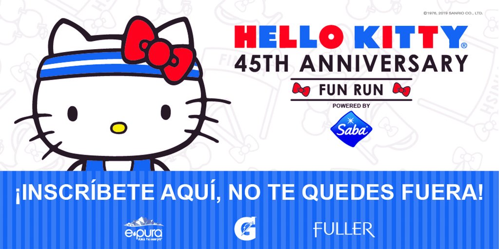 totalrunning's tweet photo. ¡Llegó el momento, no te quedes fuera! Vive con nosotros toda la aventura de #HelloKittyFunRun ❤
Hello Kitty México
https://t.co/Lv3WDPv2av https://t.co/J57QAxzOgj
