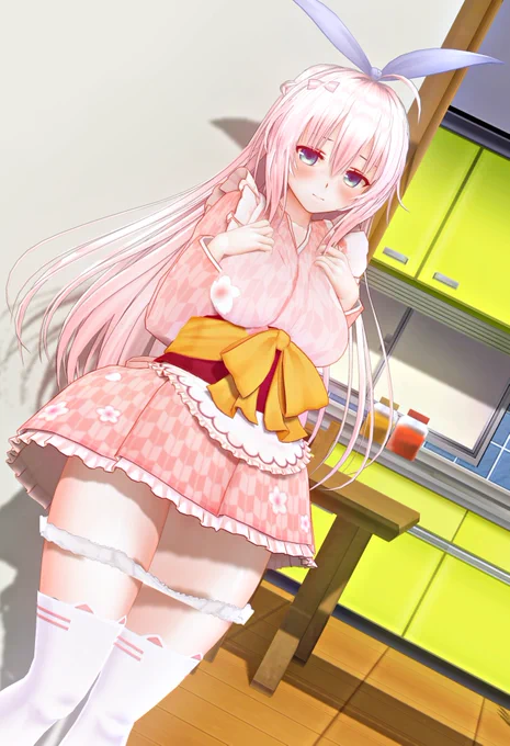 #メイドさんを晒したらみんながrtしてくれてブァァァってフォロワーが増えるらしい メイド服なSSかな🤔 
