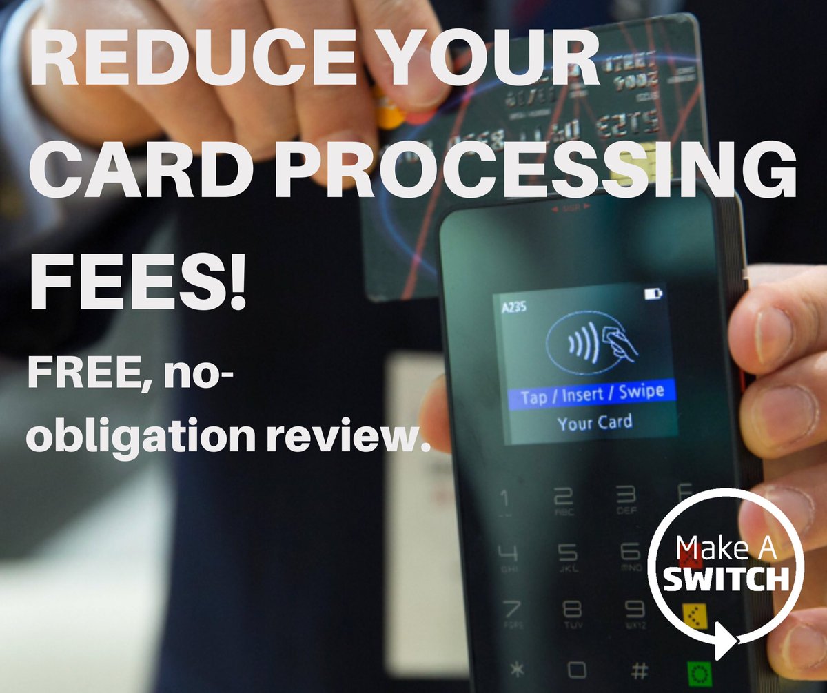 MakeASwitchLtd's tweet photo. Paying too much for your card processing fees? Let us conduct a Free, no-obligation review. If we can’t save you money we’ll give you £1,000*.
#makeaswitch #makeasaving #cardpayments #cardmachine #payments #cashlesss #northwest #england #uk #liverpool #manchester 
*t’s&amp;c’s apply https://t.co/M08dUvsi8D