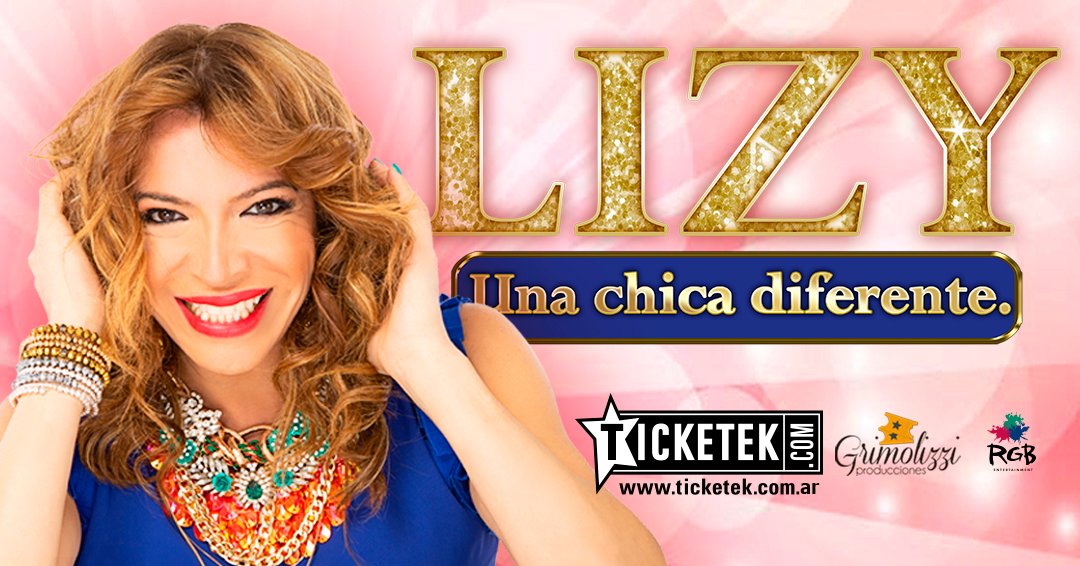 Las entradas adquiridas para el show de <a href="/lizytagliani/">Lizy Tagliani</a> en #Rosario antes de la reprogramación del show sirven para la función del 17/08 en el Auditorio Fundación Astengo 😃 #unachicadiferente