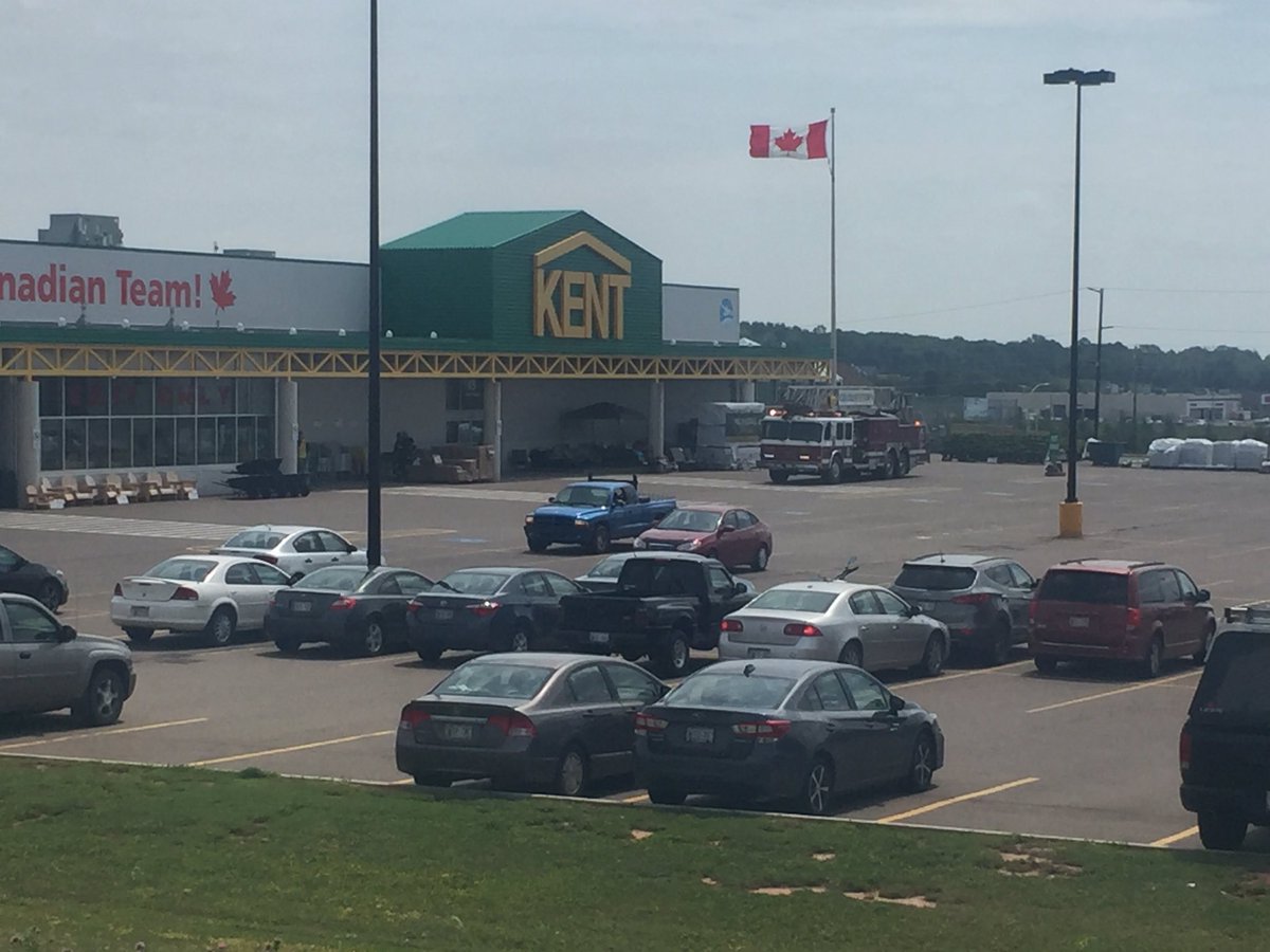 All clear at Kent in Charlottetown after propane leak scare #pei